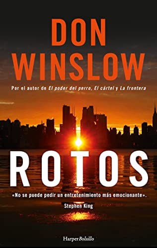 Rotos de Don Winslow, portada del libro