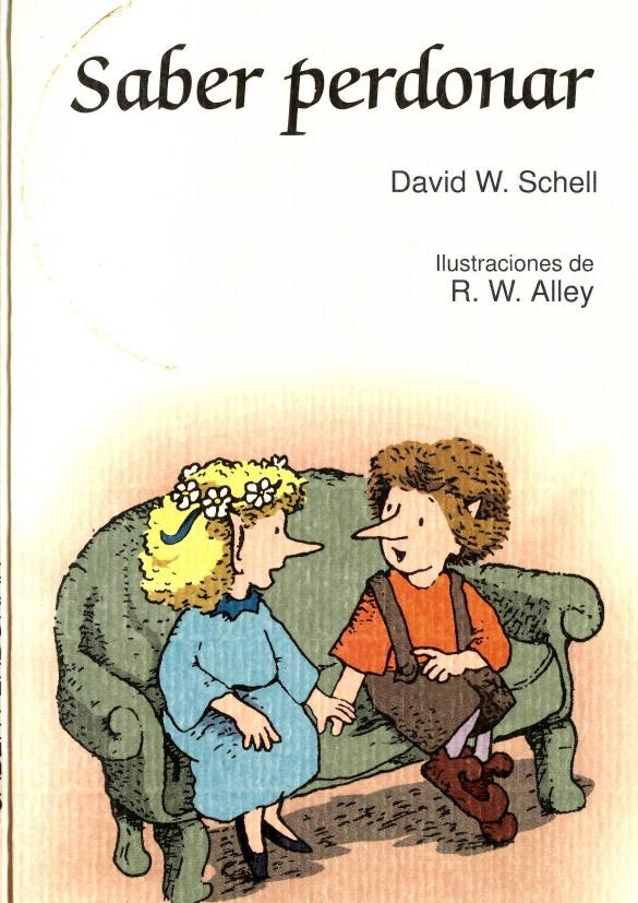 SABER PERDONAR de DAVID W SCHELL, portada del libro