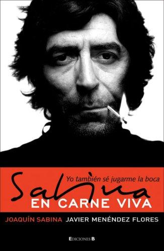 Sabina en carne viva de Joaquín Sabina, portada del libro