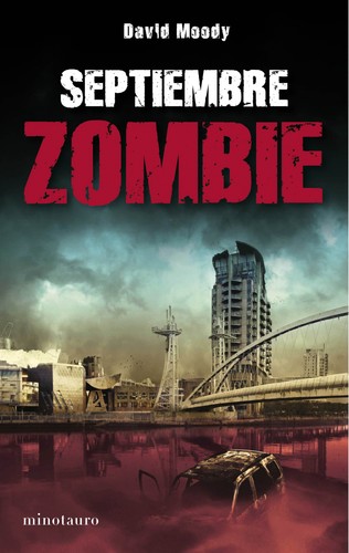 Septiembre zombie de David Moody, portada del libro
