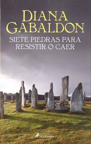 Siete piedras para resistir o caer de Diana Gabaldon, portada del libro