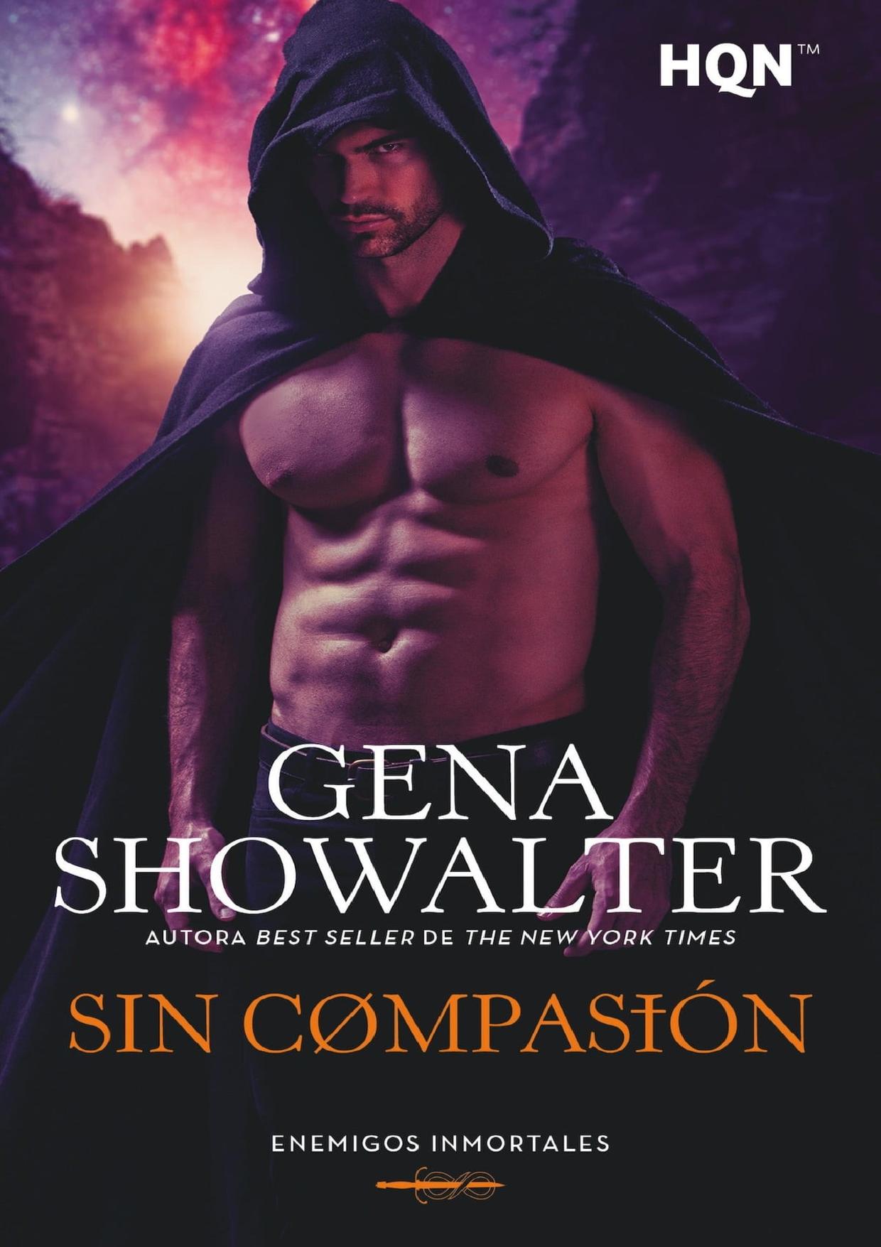 Sin compasion de Gena Showalter, portada del libro