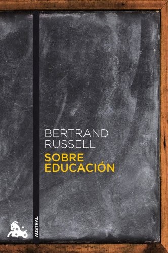 Sobre educación de Bertrand Russell, portada del libro