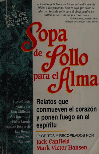 Sopa de pollo para el alma de Jack Canfield, portada del libro
