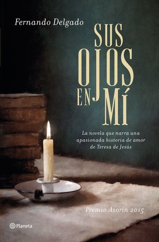 Sus ojos en mí de Fernando Delgado, portada del libro