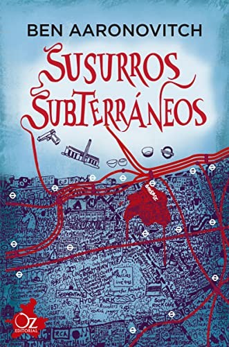 Susurros subterráneos de Ben Aaronovitch, portada del libro