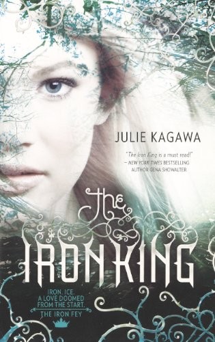 The iron king (el rey de hierro) de Julie Kagawa, portada del libro