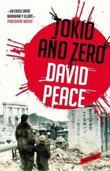 Tokio, año cero de David Peace, portada del libro