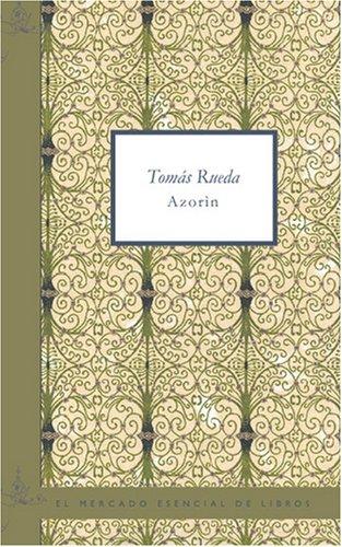 Tomas Rueda de Azorín, portada del libro