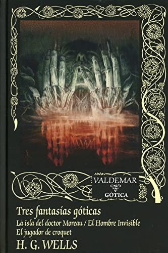 Tres fantasías góticas de H. G. Wells, portada del libro