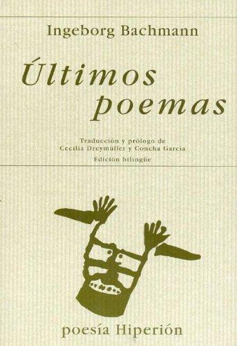 Últimos poemas de Ingeborg Bachmann, portada del libro