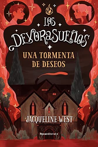 Una tormenta de deseos de Jacqueline West, portada del libro