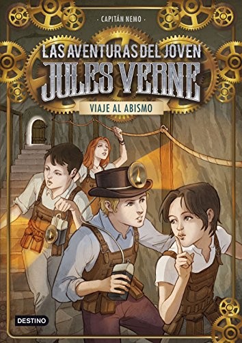 Viaje al abismo de Capitán Nemo, portada del libro