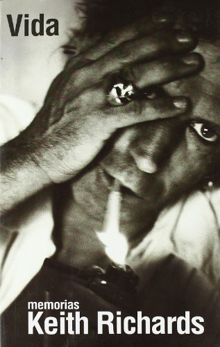 Vida de Keith Richards, portada del libro