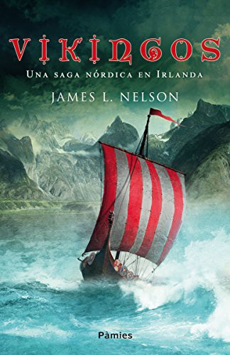 Vikingos de James L. Nelson, portada del libro