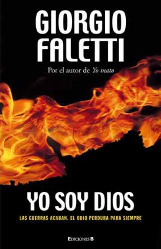 Yo soy Dios de Giorgio Faletti, portada del libro