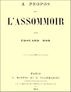 A Propos De LrsquoAssommoir