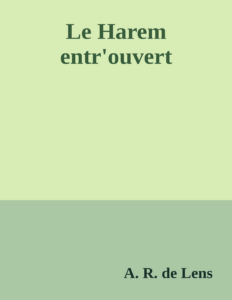 Couverture de Le Harem entr'ouvert