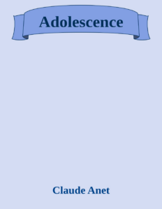 Couverture de Adolescence