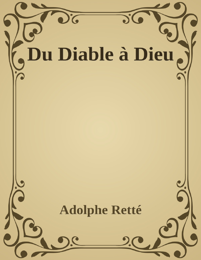 Couverture de Du Diable à Dieu
