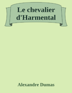 Couverture de Le chevalier d'Harmental