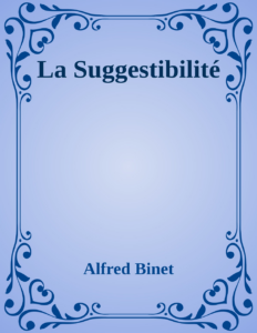 Couverture de La Suggestibilité