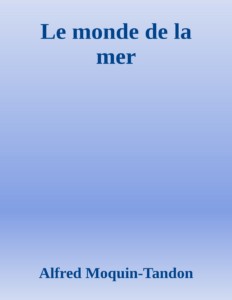 Couverture de Le monde de la mer
