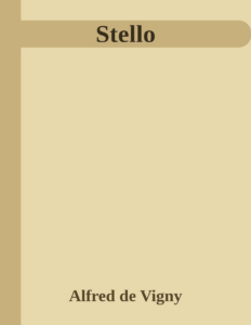 Couverture de Stello