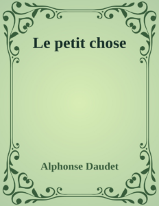 Couverture de Le petit chose