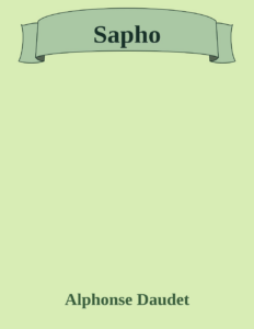 Couverture de Sapho