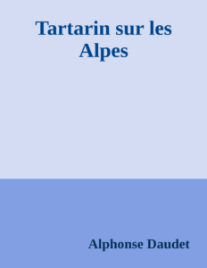 Couverture de Tartarin sur les Alpes