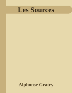Couverture de Les Sources