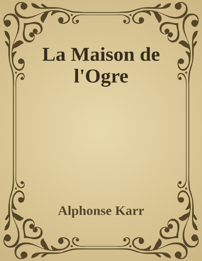 Couverture de La Maison de l'Ogre