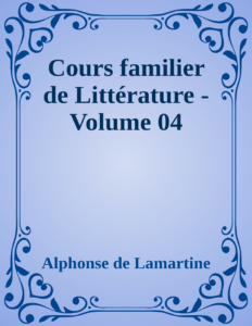 Couverture de Cours familier de Littérature - Volume 04