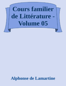 Couverture de Cours familier de Littérature - Volume 05
