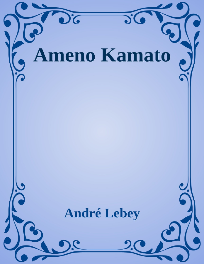 Couverture de Ameno Kamato