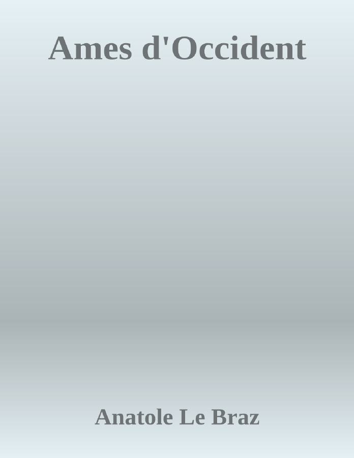 Couverture de Ames d'Occident