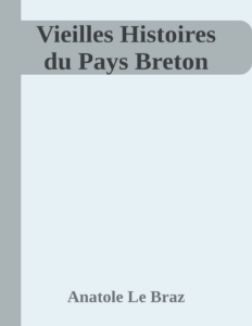 Couverture de Vieilles Histoires du Pays Breton