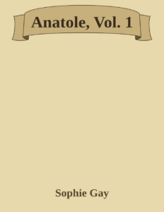 Couverture de Anatole, Vol. 1