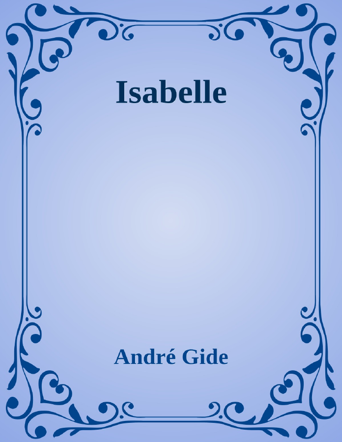 Couverture de Isabelle