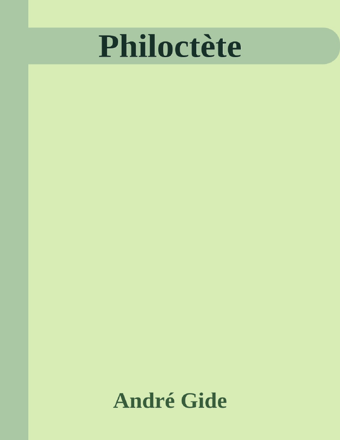 Couverture de Philoctète