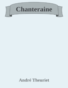 Couverture de Chanteraine