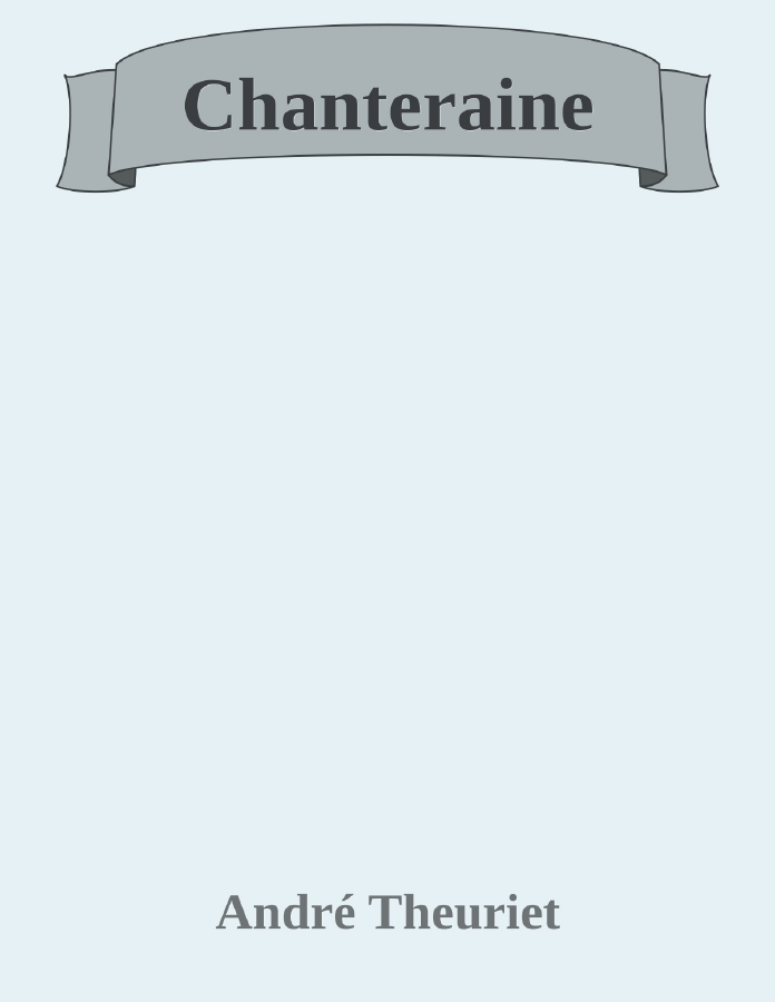 Couverture de Chanteraine