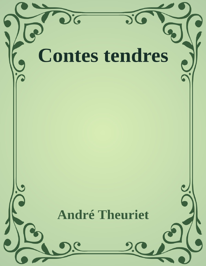 Couverture de Contes tendres
