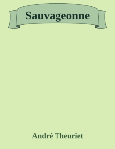 Couverture de Sauvageonne