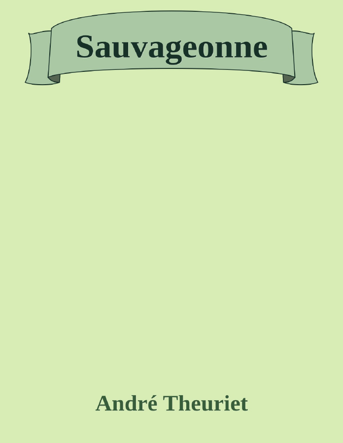 Couverture de Sauvageonne
