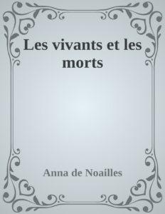 Couverture de Les vivants et les morts