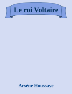 Couverture de Le roi Voltaire