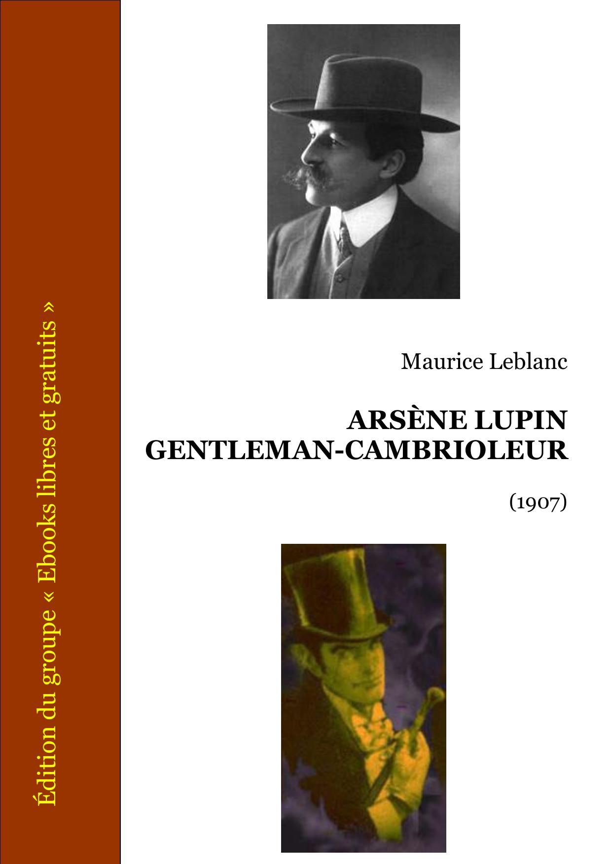 Arsene Lupin Gentleman Cambrioleur