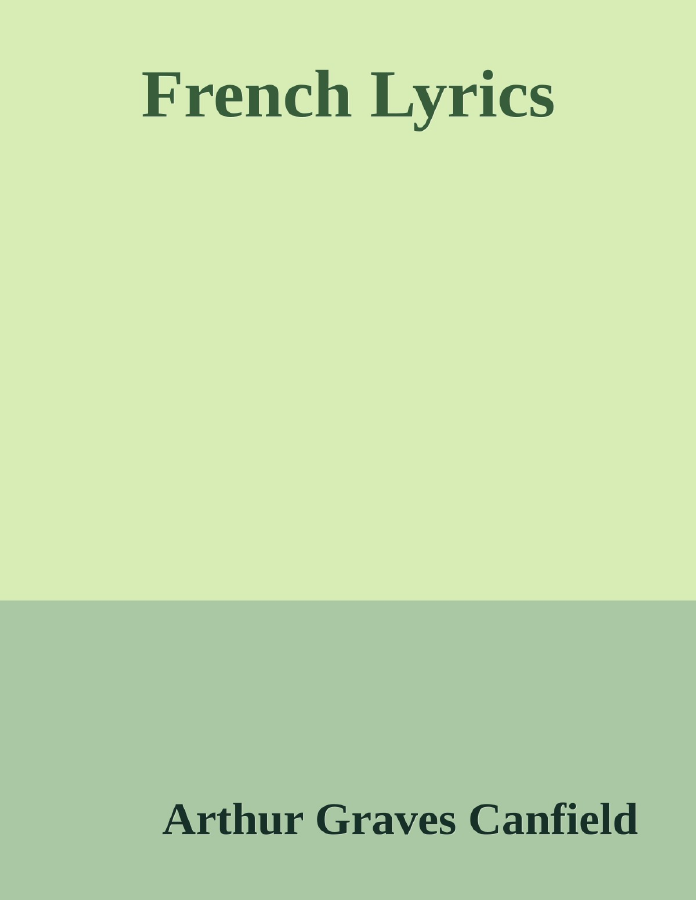 Couverture de French Lyrics